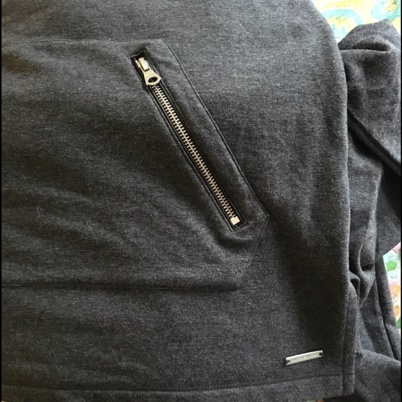 MARC NEW YORK• Charcoal Grey Sweatshirt Hoodie - Picture 7 of 7